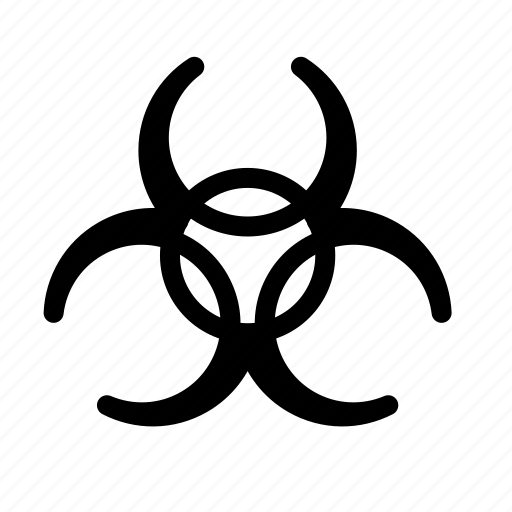 Biohazard, toxic, biological, radiation icon - Download on Iconfinder
