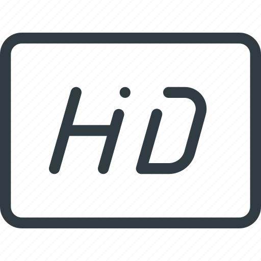 Clip, definition, film, hd, high, movie icon - Download on Iconfinder