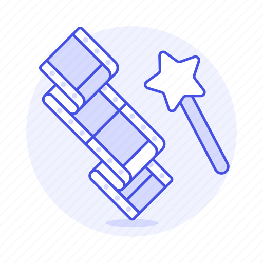 Magic, wand, editing, video, star, film icon - Download on Iconfinder