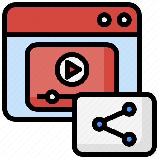 Interface, movie, multimedia, share, video icon - Download on Iconfinder