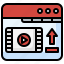 cinema, document, file, load, up, video 