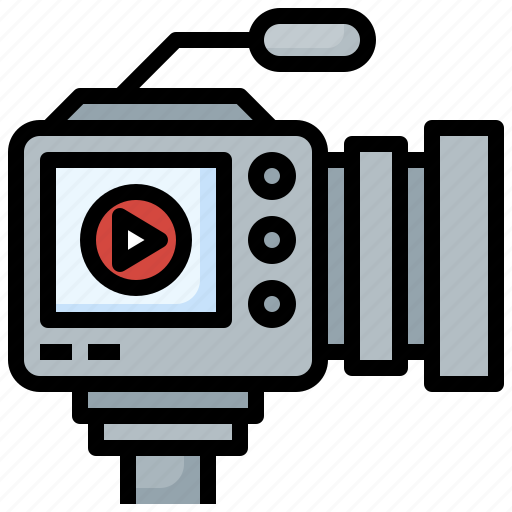 Camera, electronics, film, movie, technology, video icon - Download on Iconfinder