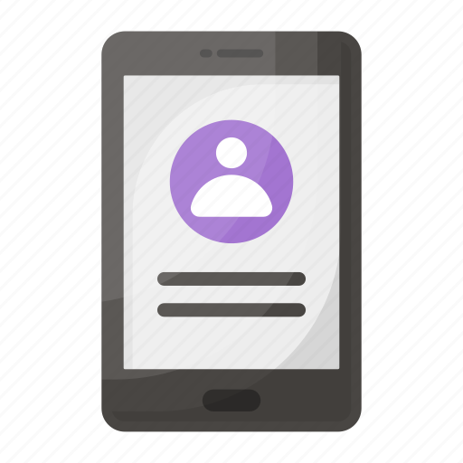 Personal, mobile, phone, id, device, account icon - Download on Iconfinder
