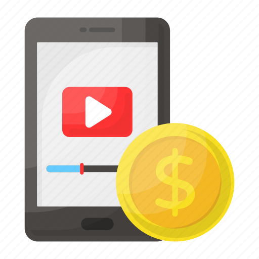 Online, video logging, video blodding, editing, earning, video, passive income icon - Download on Iconfinder