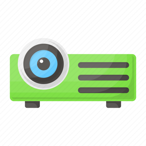 Projector, presentation, multimedia, player, lens, blu ray icon - Download on Iconfinder