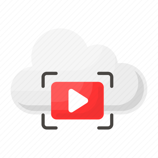 Cloud, video storage, database, video, clips, movie icon - Download on Iconfinder