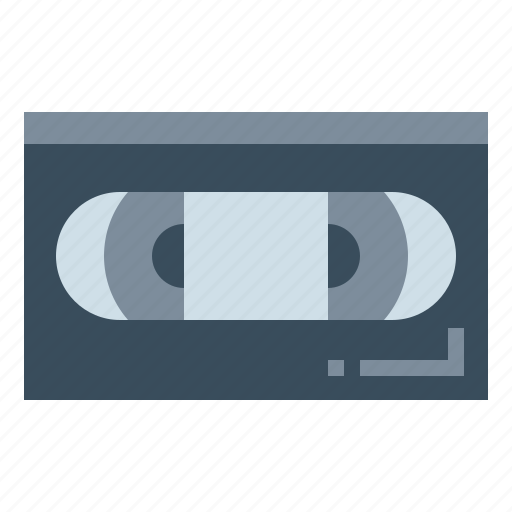 Tape, vhs, video, videotape icon - Download on Iconfinder