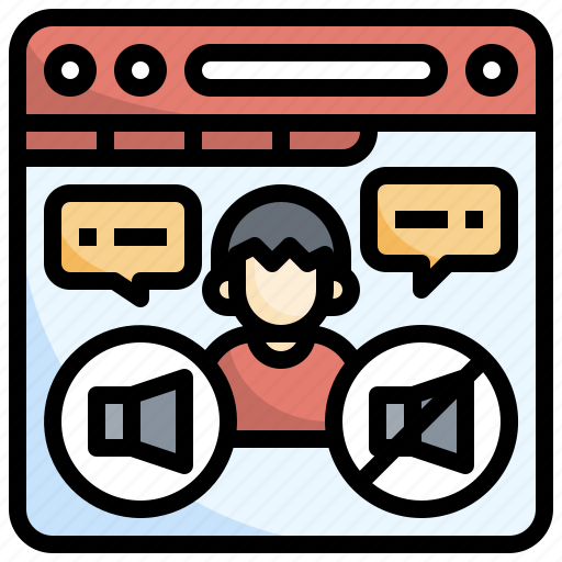 Voice, setting, on, off, browser icon - Download on Iconfinder