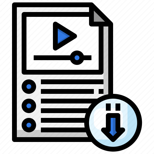 Download, file, video, document, formats icon - Download on Iconfinder