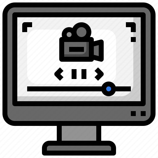 Monitor, computer, technology, screen, video icon - Download on Iconfinder