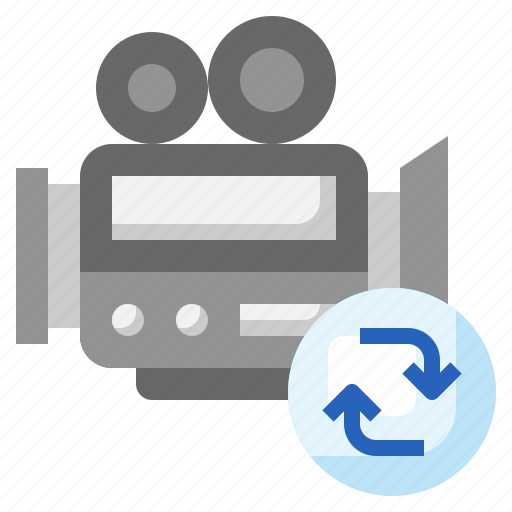 Refresh, video, camera, cinema, movie icon - Download on Iconfinder