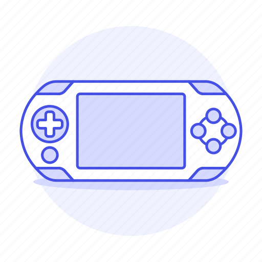 Consoles, vita, portable, blue, ps, video, game icon - Download on Iconfinder
