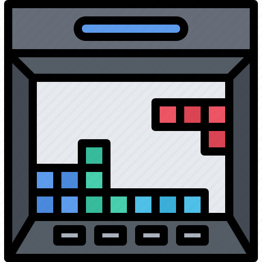 Arcade, machine, tetris, game, video icon - Download on Iconfinder