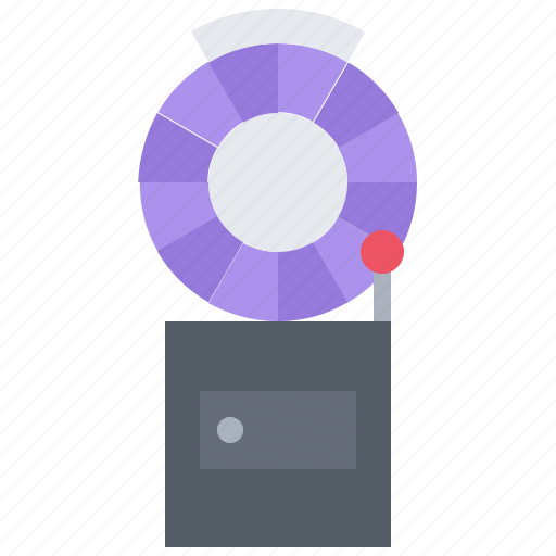 Wheel, fortune, arcade, machine, game, video icon - Download on Iconfinder