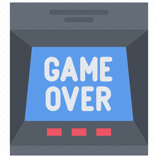 Game, over, arcade, machine, video icon - Download on Iconfinder