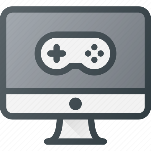 Computer, desctop, game, play, video icon - Download on Iconfinder