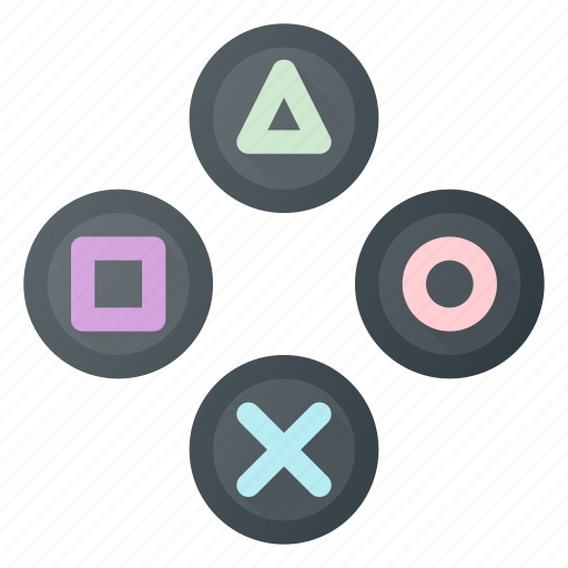 Buttons, consol, game, play, video icon - Download on Iconfinder