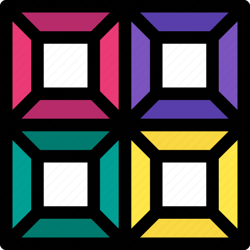 Blocks, game, gamer, interactive, tetris icon - Download on Iconfinder