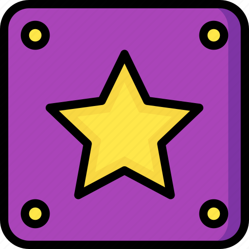 Block, game, gamer, interactive, star icon - Download on Iconfinder
