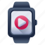 video watch, smartwatch video, smartwatch movie, wristwatch, watch 