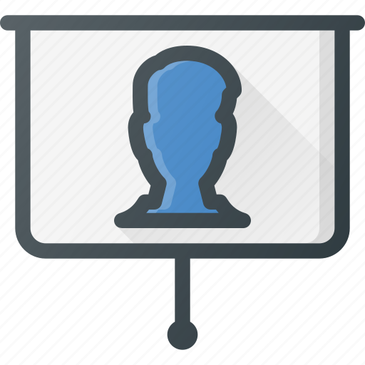 Call, conference, meeting, online, projected, video icon - Download on Iconfinder