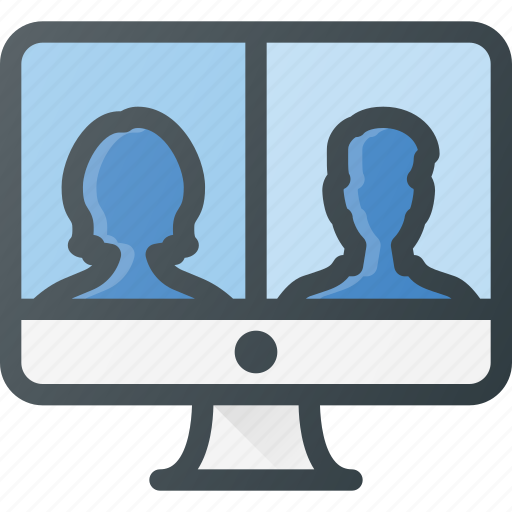 Conference, meeting, online, video icon - Download on Iconfinder