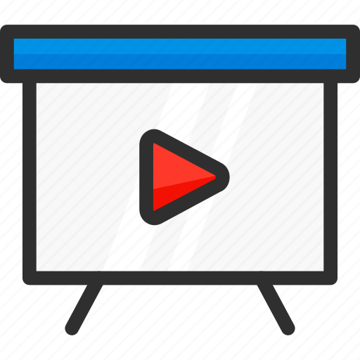 Clip, movie, player, presentation, video icon - Download on Iconfinder