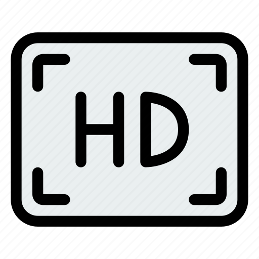Hd, video, high definition, quality icon - Download on Iconfinder