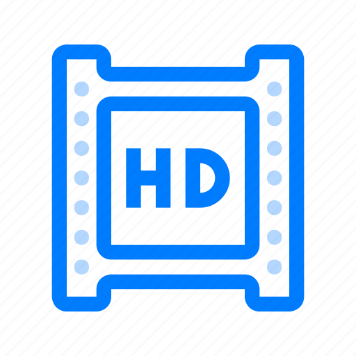 Hd, video, movie icon - Download on Iconfinder on Iconfinder