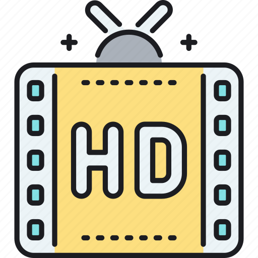 Hd, film icon - Download on Iconfinder on Iconfinder
