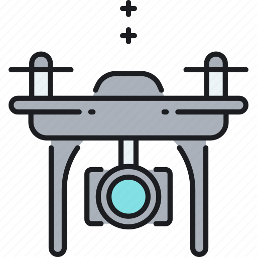 Aircraft, camera, drone, drone camera, uav icon - Download on Iconfinder