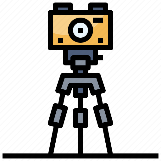 Camera, picture, technology, tripod, video icon - Download on Iconfinder