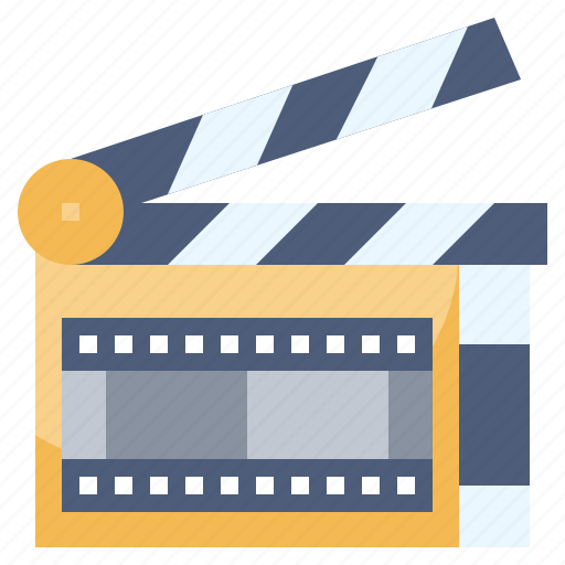 Action, clapper, clapperboard, film, movie icon - Download on Iconfinder