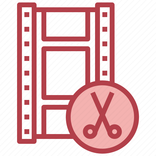 Film, editing, movie, cut, video icon - Download on Iconfinder