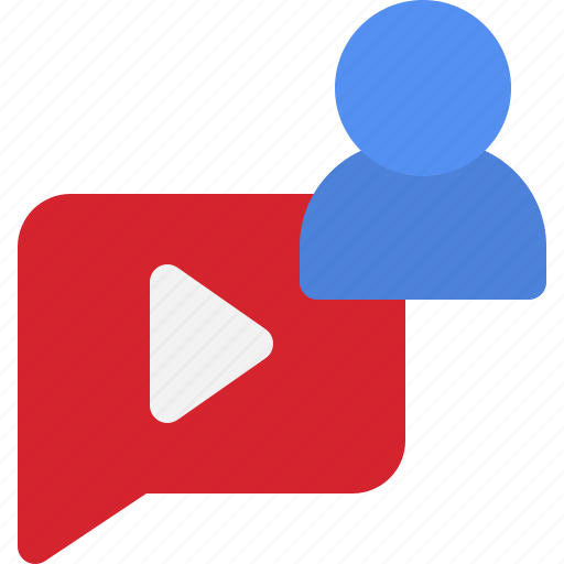 Account, criticize, channel, play, video, multimedia, you tube icon - Download on Iconfinder
