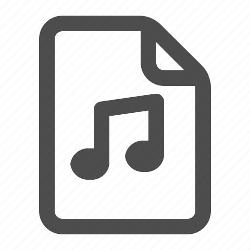 Audio, file, mp3, music, wav icon - Download on Iconfinder