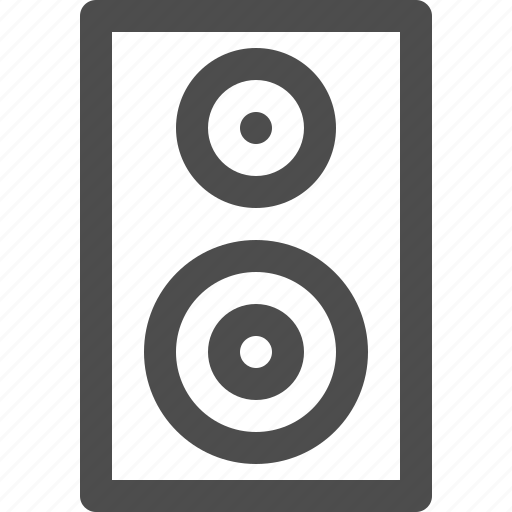 Device, loudspeaker, speaker, stereo icon - Download on Iconfinder