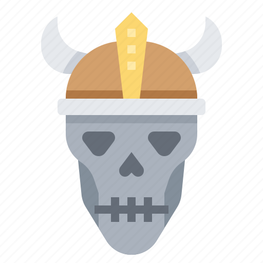 Dead, head, monster, skull, viking icon - Download on Iconfinder