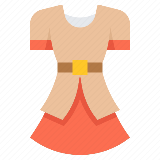 Dress, suit, uniform, viking, woman icon - Download on Iconfinder