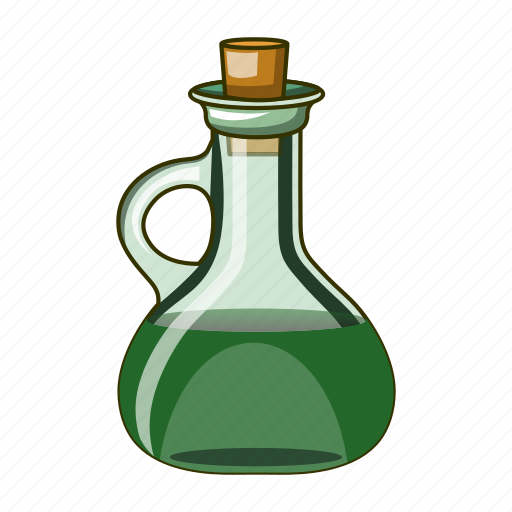 Bottle, cartoon, cooking, food, fresh, glass, oil icon - Download on Iconfinder
