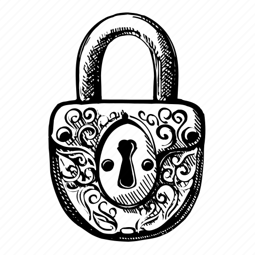 Lock, padlock, protection, retro, safe, vintage icon - Download on Iconfinder