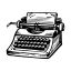 typewriter, stenograph, keyboard, machine, writing 