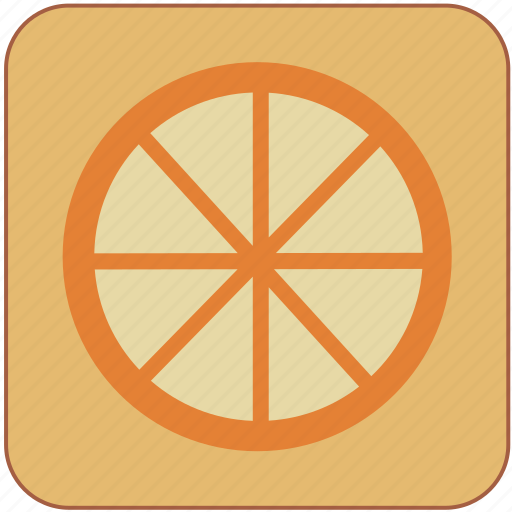 Fruit, food, fresh, orange, cute, healthy, minimalistic icon - Download on Iconfinder