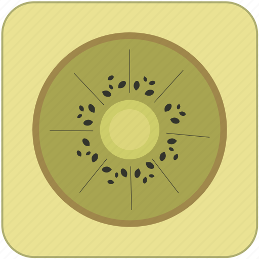 Fruit, food, fresh, green, healthy, kiwi, cute icon - Download on Iconfinder