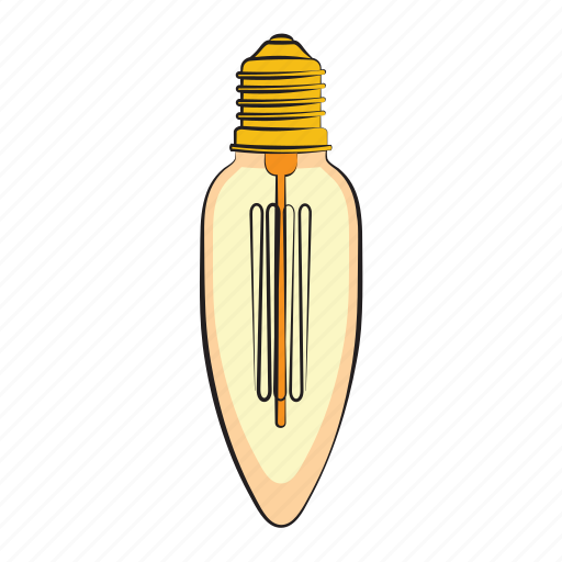 Light bulb, vintage light bulb icon - Download on Iconfinder