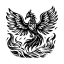 phoenix, rising, wyvern, mythical, creature, flying 