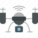 drone, box, delivery, package, icon