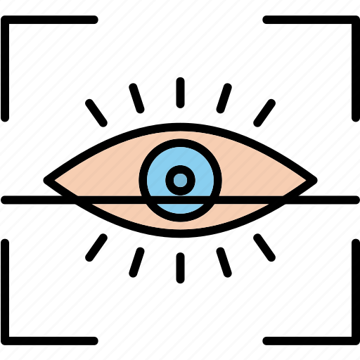 Eye, scan, private, retina, scanning, security icon - Download on Iconfinder
