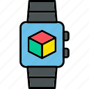 smartwatch, watch, wristwatch, icon