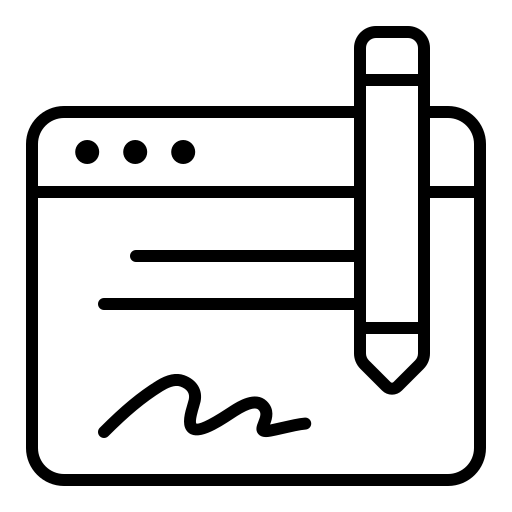 Digital, signature, electronic, sign, certificate, contract, agreement icon - Download on Iconfinder